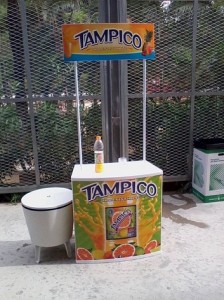 mesas demostradorasTampico